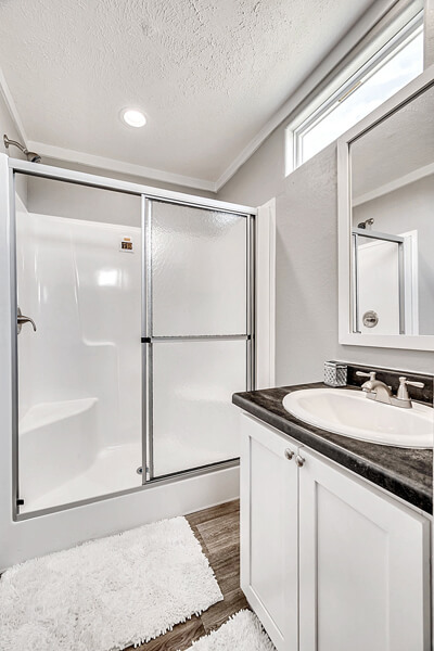 The Graceland Kitchen view on The Graceland - 2 Bedroom Singlewide home for sale near Houston Texas