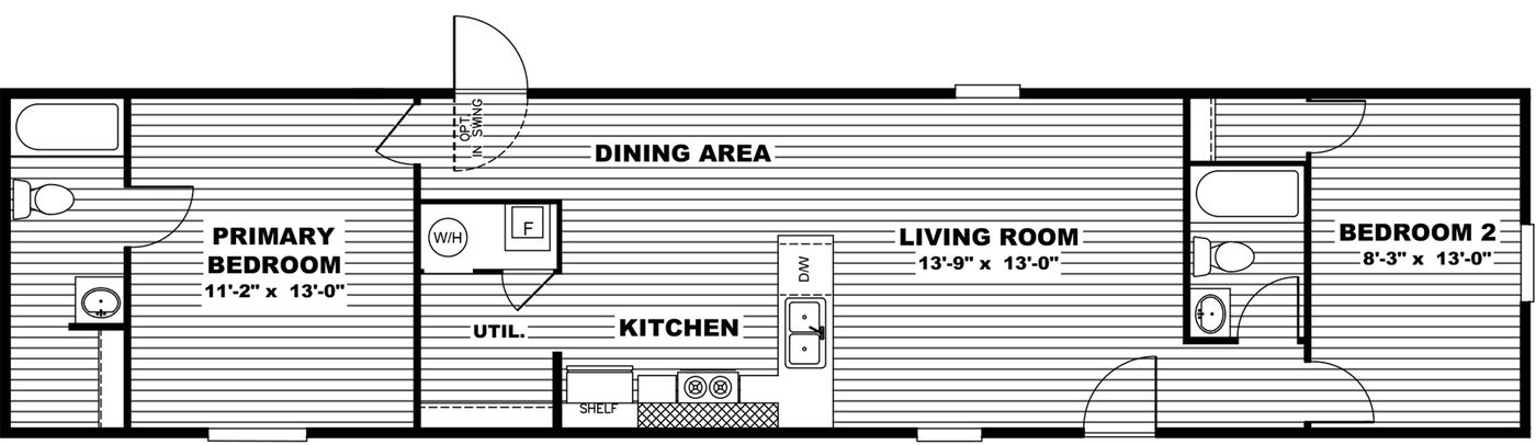 Floorplan of The Delight